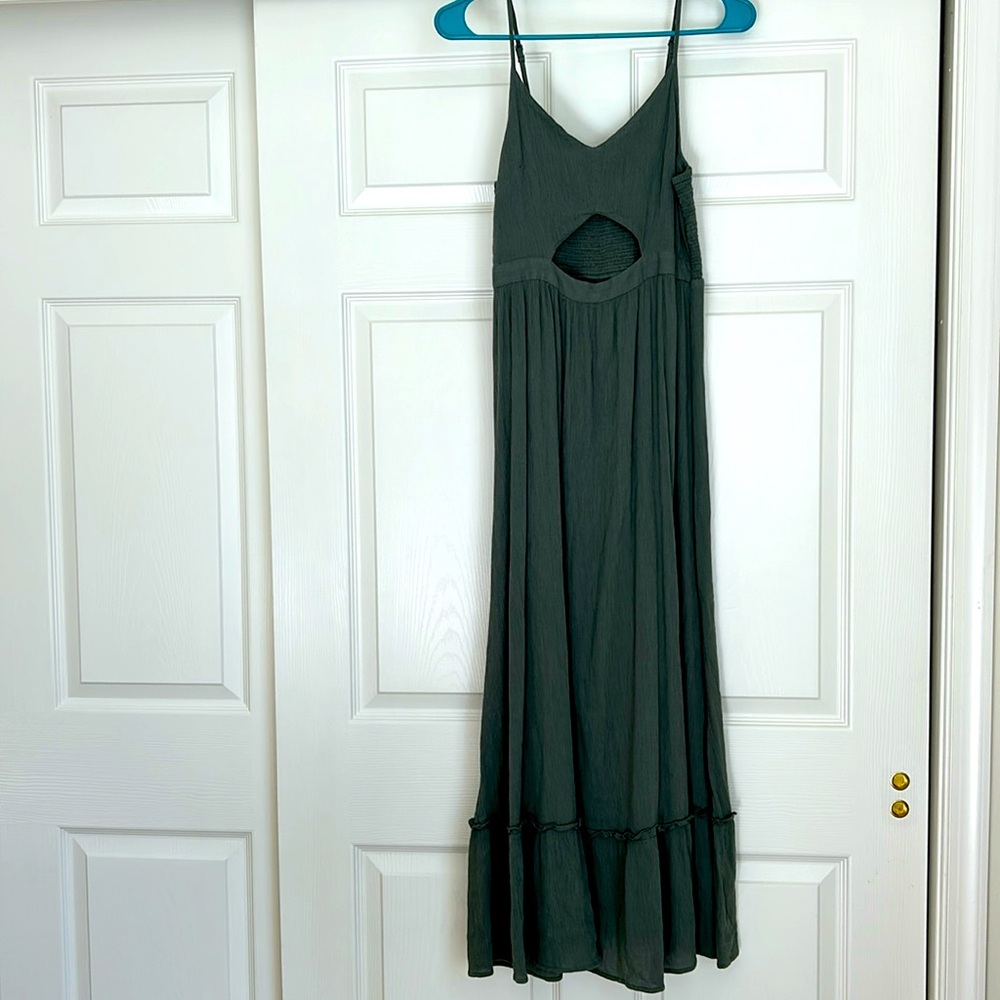 Aerie Cutout Maxi Dress,  Small